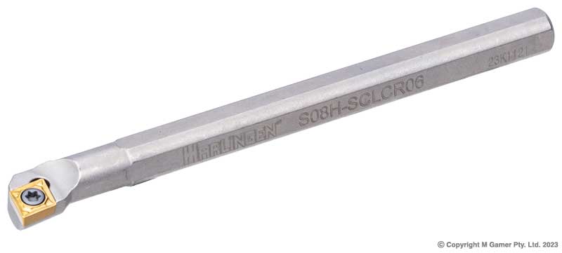 8mm Right Handed Positive Rake CCMT Boring Bar